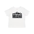 thumbnail image 1 of Inktastic Miami Skyline Grunge Boys or Girls Baby T-Shirt, 1 of 5