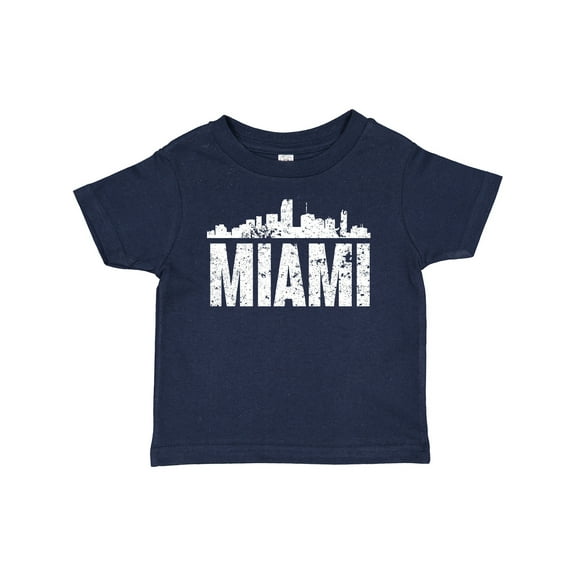 Inktastic Miami Skyline Grunge Boys or Girls Baby T-Shirt