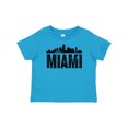 thumbnail image 1 of Inktastic Miami Skyline Grunge Boys or Girls Baby T-Shirt, 1 of 5