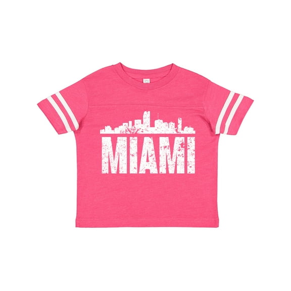 Inktastic Miami Skyline Grunge Boys or Girls Toddler T-Shirt