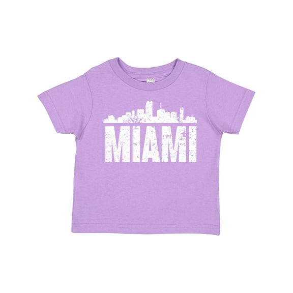 Inktastic Miami Skyline Grunge Boys or Girls Toddler T-Shirt