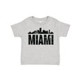 thumbnail image 1 of Inktastic Miami Skyline Grunge Boys or Girls Toddler T-Shirt, 1 of 5