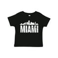 thumbnail image 1 of Inktastic Miami Skyline Grunge Boys or Girls Toddler T-Shirt, 1 of 5
