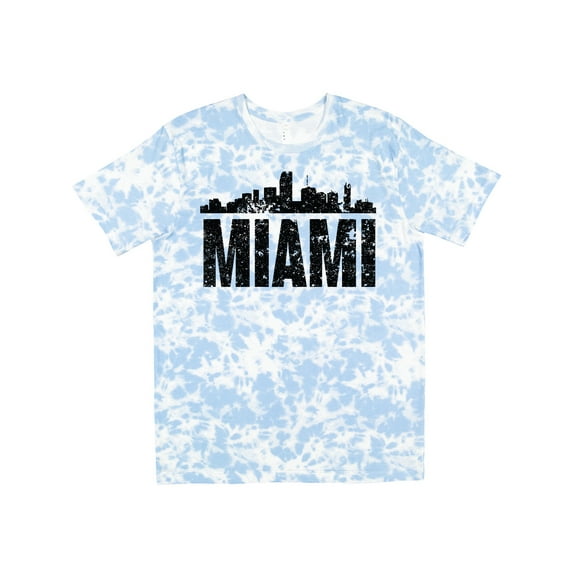 Inktastic Miami Skyline Grunge T-Shirt