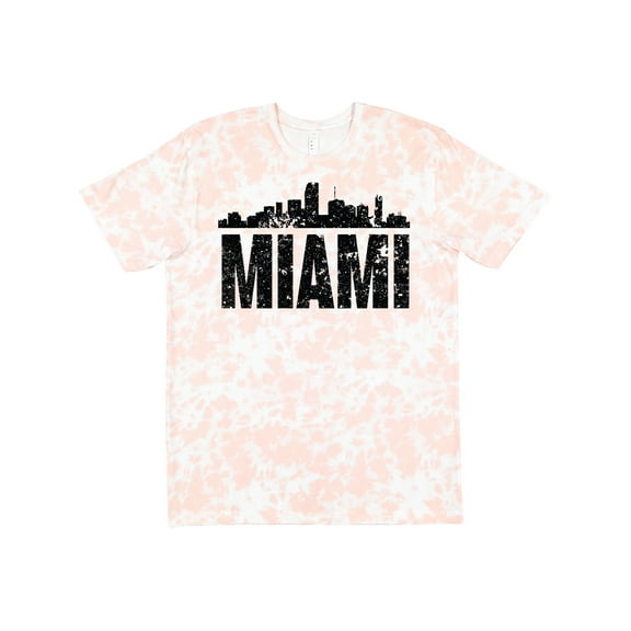 Inktastic Miami Skyline Grunge T-Shirt