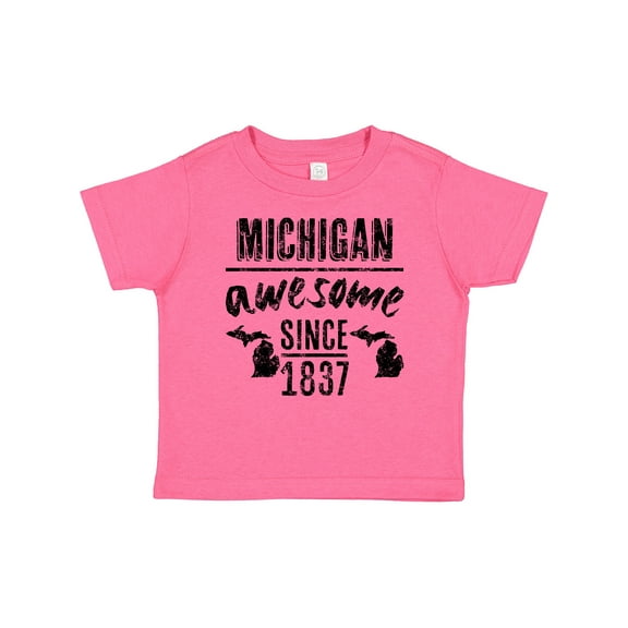 Inktastic Michigan Awesome Since 1837 Boys or Girls Baby T-Shirt