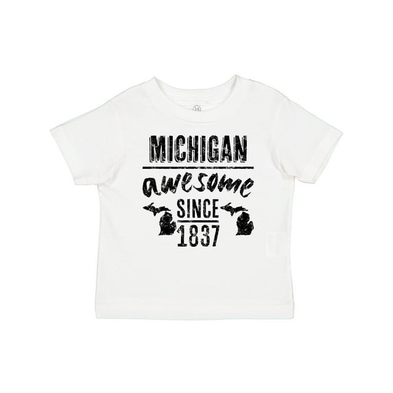 Inktastic Michigan Awesome Since 1837 Boys or Girls Baby T-Shirt