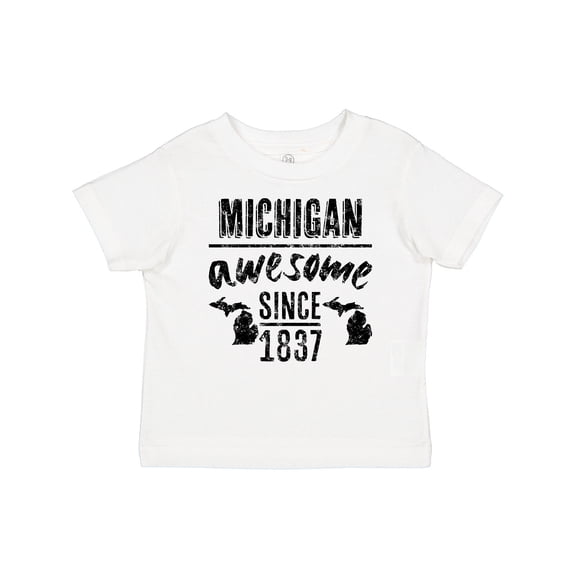 Inktastic Michigan Awesome Since 1837 Boys or Girls Baby T-Shirt
