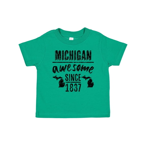 Inktastic Michigan Awesome Since 1837 Boys or Girls Baby T-Shirt