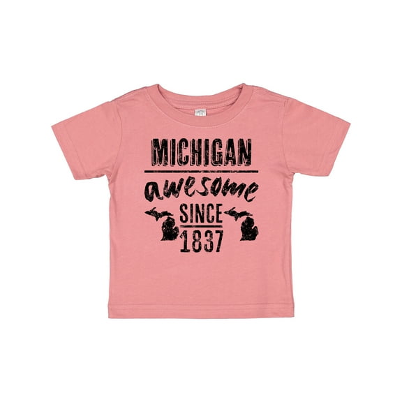 Inktastic Michigan Awesome Since 1837 Boys or Girls Baby T-Shirt