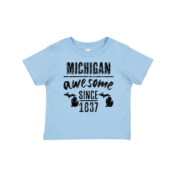 Inktastic Michigan Awesome Since 1837 Boys or Girls Baby T-Shirt