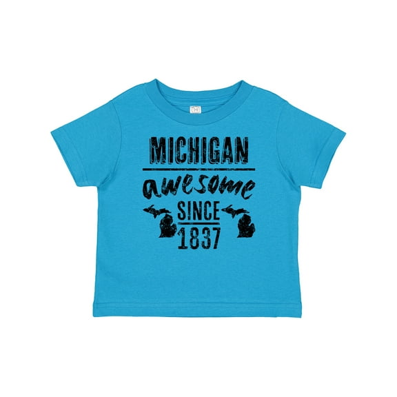 Inktastic Michigan Awesome Since 1837 Boys or Girls Baby T-Shirt