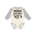 thumbnail image 1 of Inktastic Michigan Awesome Since 1837 Boys or Girls Long Sleeve Baby Bodysuit, 1 of 5