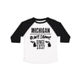 thumbnail image 1 of Inktastic Michigan Awesome Since 1837 Boys or Girls Toddler T-Shirt, 1 of 5