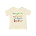 thumbnail image 1 of Inktastic Michigan Grandma Loves Me Boys or Girls Baby T-Shirt, 1 of 5