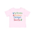 thumbnail image 1 of Inktastic Michigan Grandma Loves Me Boys or Girls Baby T-Shirt, 1 of 5