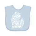 thumbnail image 1 of Inktastic Michigan Silhouette Mandala Boys or Girls Baby Bib, 1 of 4