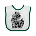 thumbnail image 1 of Inktastic Michigan Silhouette Mandala Boys or Girls Baby Bib, 1 of 4