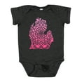 thumbnail image 1 of Inktastic Michigan Silhouette Mandala Boys or Girls Baby Bodysuit, 1 of 5
