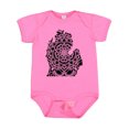 thumbnail image 1 of Inktastic Michigan Silhouette Mandala Boys or Girls Baby Bodysuit, 1 of 5