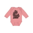 thumbnail image 1 of Inktastic Michigan Silhouette Mandala Boys or Girls Long Sleeve Baby Bodysuit, 1 of 5