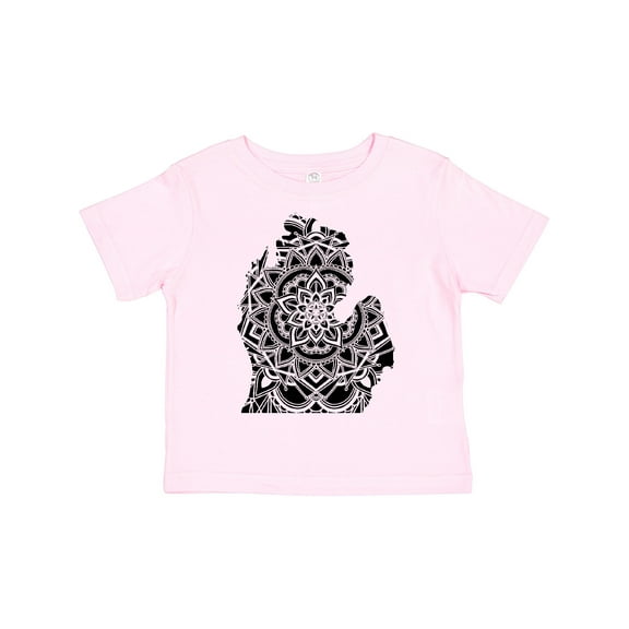 Inktastic Michigan Silhouette Mandala Boys or Girls Toddler T-Shirt