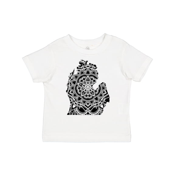 Inktastic Michigan Silhouette Mandala Boys or Girls Toddler T-Shirt