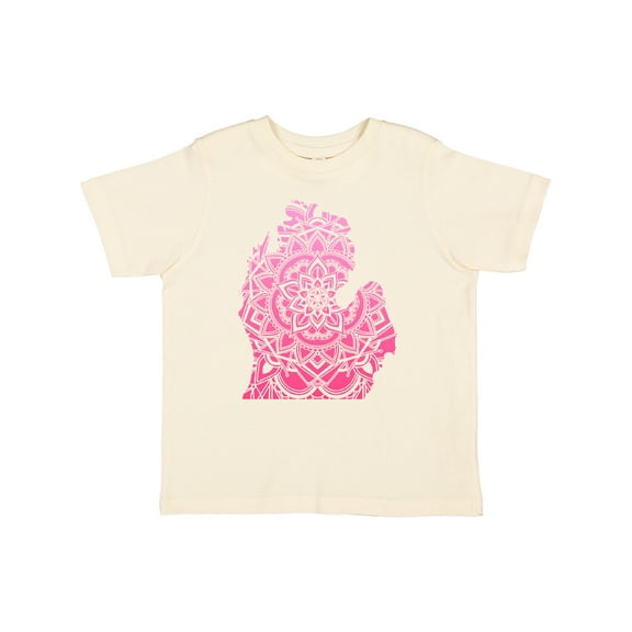 Inktastic Michigan Silhouette Mandala Boys or Girls Toddler T-Shirt