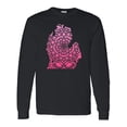 thumbnail image 1 of Inktastic Michigan Silhouette Mandala Long Sleeve T-Shirt, 1 of 5