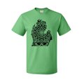 thumbnail image 1 of Inktastic Michigan Silhouette Mandala T-Shirt, 1 of 5