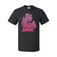 thumbnail image 1 of Inktastic Michigan Silhouette Mandala T-Shirt, 1 of 5
