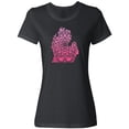 thumbnail image 1 of Inktastic Michigan Silhouette Mandala Women's T-Shirt, 1 of 5