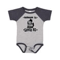 thumbnail image 1 of Inktastic Michigan Travel Gift Someone Loves Me Boys or Girls Baby Bodysuit, 1 of 5