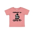 thumbnail image 1 of Inktastic Michigan Travel Gift Someone Loves Me Boys or Girls Baby T-Shirt, 1 of 5