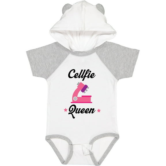 Inktastic Microscopy Funny Science Gift Girls Baby Bodysuit