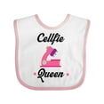 thumbnail image 1 of Inktastic Microscopy Funny Science Girls Baby Bib, 1 of 4