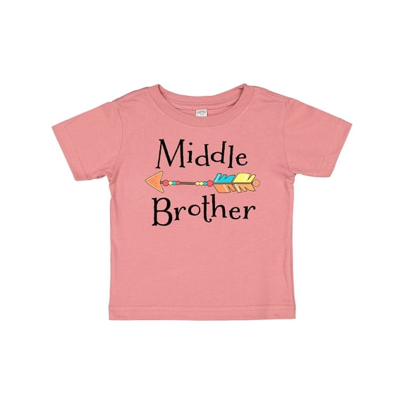 Inktastic Middle Brother Arrow Boys Baby T-Shirt
