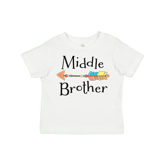 Inktastic Middle Brother- Arrow Boys Toddler T-Shirt