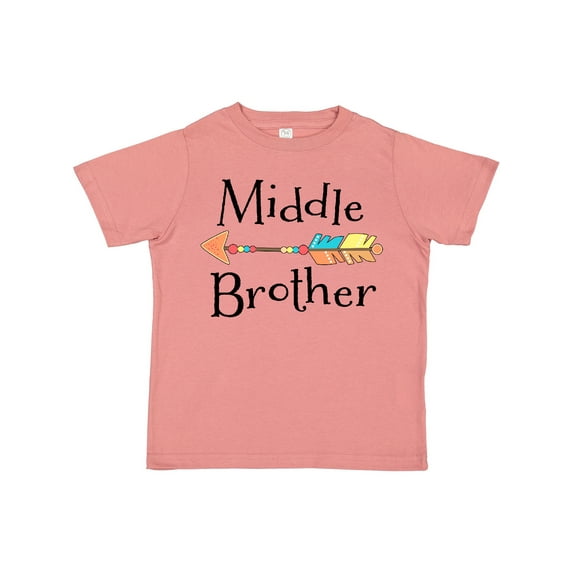 Inktastic Middle Brother- Arrow Boys Toddler T-Shirt