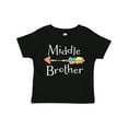 thumbnail image 1 of Inktastic Middle Brother Arrow Boys Toddler T-Shirt, 1 of 5