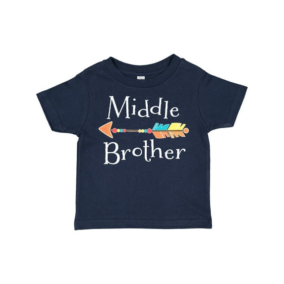 Inktastic Middle Brother Arrow Boys Toddler T-Shirt