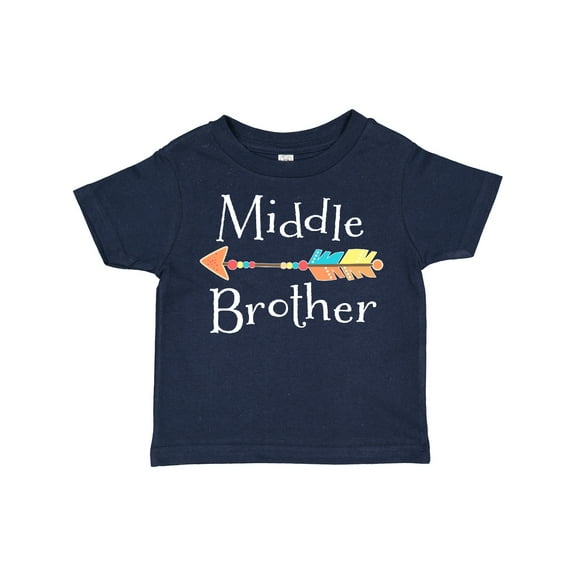 Inktastic Middle Brother Arrow Boys Toddler T-Shirt