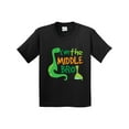 thumbnail image 1 of Inktastic Middle Brother Boy Dinosaur Announcement Youth T-Shirt, 1 of 5