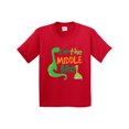 thumbnail image 1 of Inktastic Middle Brother Boy Dinosaur Announcement Youth T-Shirt, 1 of 5