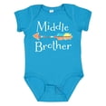 thumbnail image 1 of Inktastic Middle Brother Arrow Boys Baby Bodysuit, 1 of 5