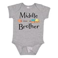 thumbnail image 1 of Inktastic Middle Brother- arrow Boys Baby Bodysuit, 1 of 5