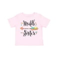 thumbnail image 1 of Inktastic Middle Sister- Dots and Arrow Girls Toddler T-Shirt, 1 of 5