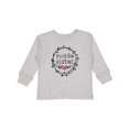 thumbnail image 1 of Inktastic Middle Sister Leaves, Circle, Heart Girls Long Sleeve Toddler T-Shirt, 1 of 5