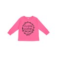 thumbnail image 1 of Inktastic Middle Sister Leaves, Circle, Heart Girls Long Sleeve Toddler T-Shirt, 1 of 5