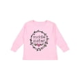 thumbnail image 1 of Inktastic Middle Sister Leaves, Circle, Heart Girls Long Sleeve Toddler T-Shirt, 1 of 5